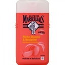 Le Petit Marseillais Gel Douche Extra Doux Pêche Blanche Bio & Nectarine Bio (flacon de 250 ml) – Édition limitée 40 ans