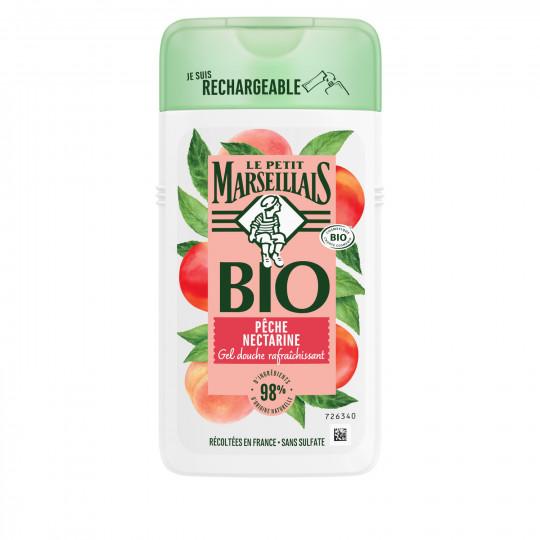 Organic Refreshing Shower Gel Peach Nectarine 250ml