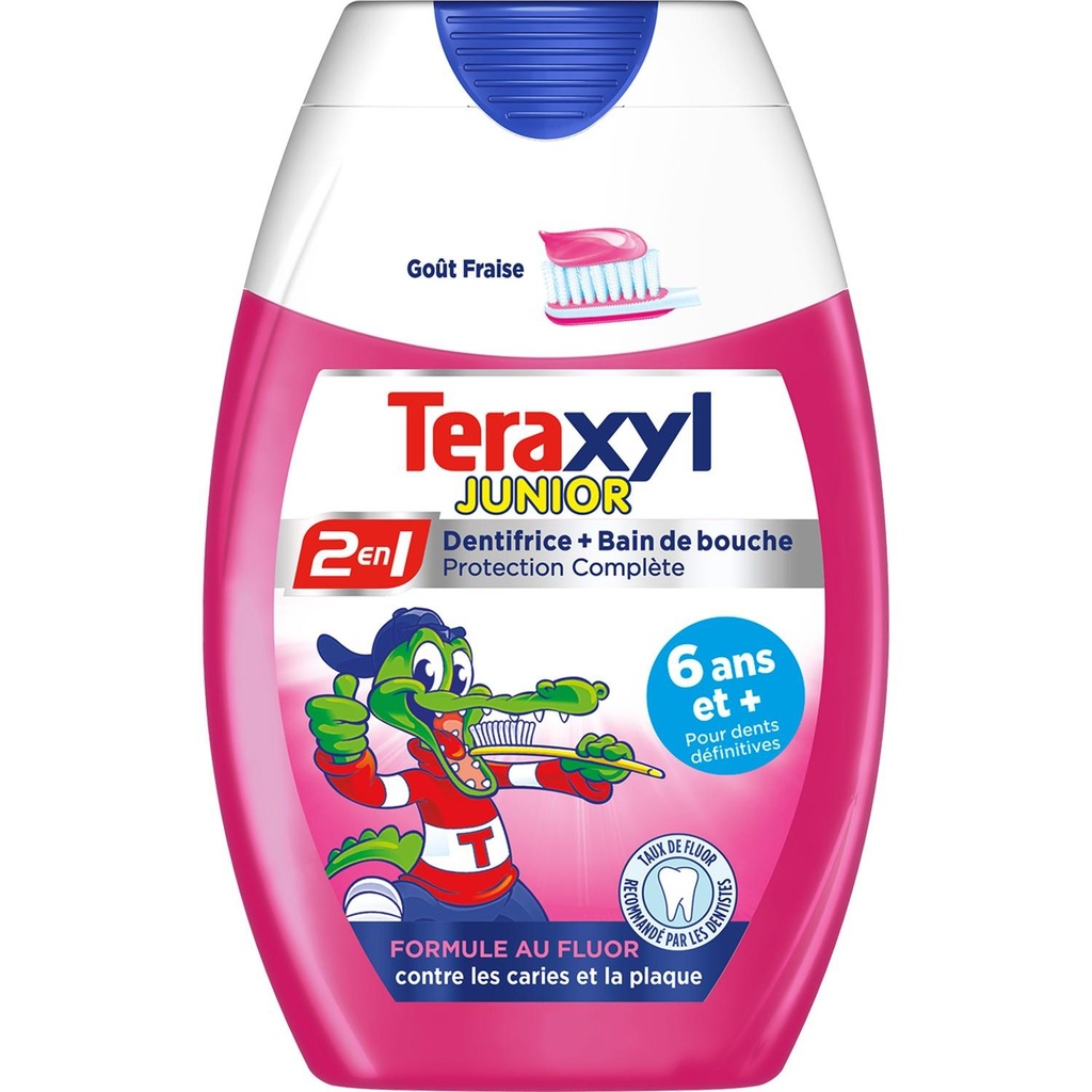 TERAXYL 2-in-1 Liquid Toothpaste Junior 75ml