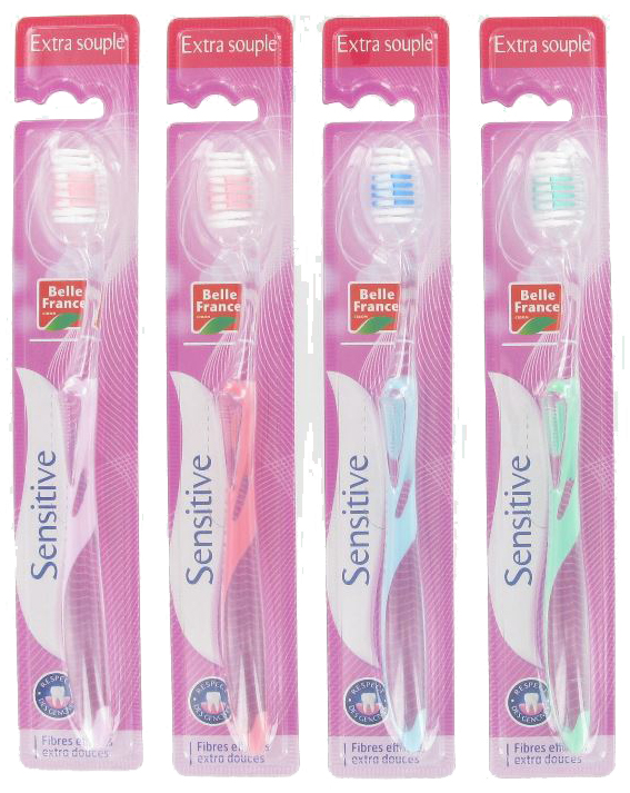 Brosse à dents Souple Gencive Sensible x1