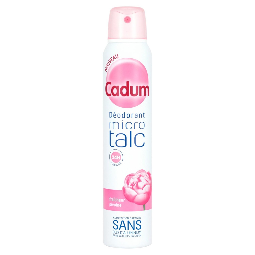 CADUM DEO FEMME PIVOINE AEROSOL 200ML