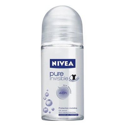 NIVEA Pure Invisible 48H Anti-Perspirant Roll-On Deodorant 50ml