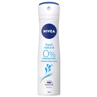 NIVEA Fresh Natural O² Deodorant Spray 150ml