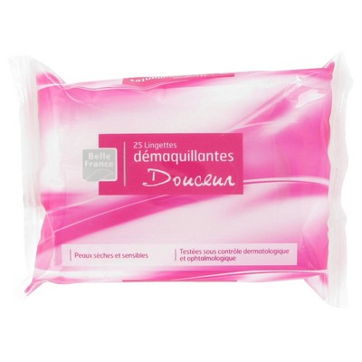 5402512 - Lingettes démaquillantes peaux sensibles x25