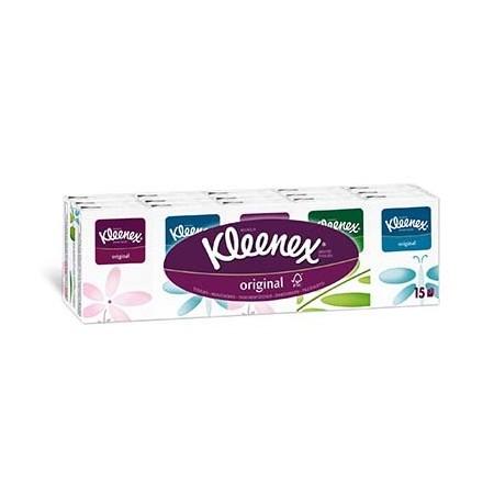Kleenex Original mini packs x15