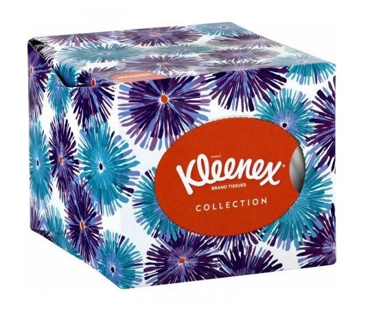 Kleenex® Tissues Cube Box - Collection x48