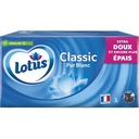 Lotus Classic+ Pure White Tissue Box x80