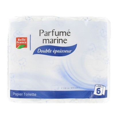 Belle France Scented Toilet Paper x6 140 sheets 2-ply