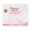 Belle France Decorated Toilet Paper x 6 140 sheets 2-ply