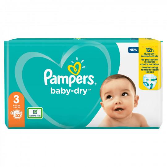 PAMPERS BABY-DRY 6KG - 10KG