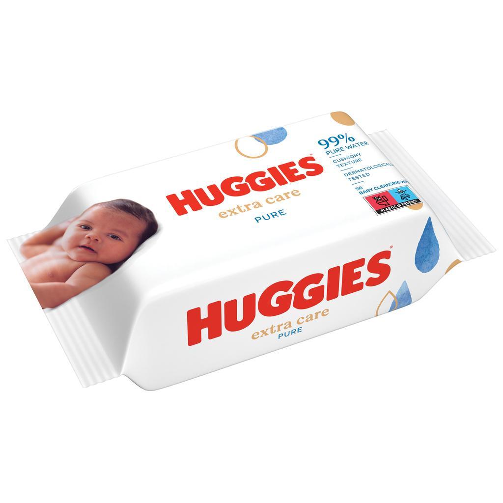 EXTRA CARE WIPES X56 HUGGIE