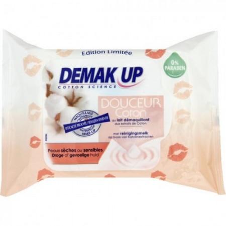 Lingettes Demak'Up Cocoon Peaux sèches à très sèches x25