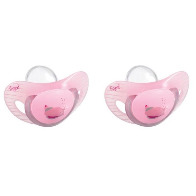 3 Day/Night Pacifiers NEW REVERSIBLE Silicone 0-6m Unisex