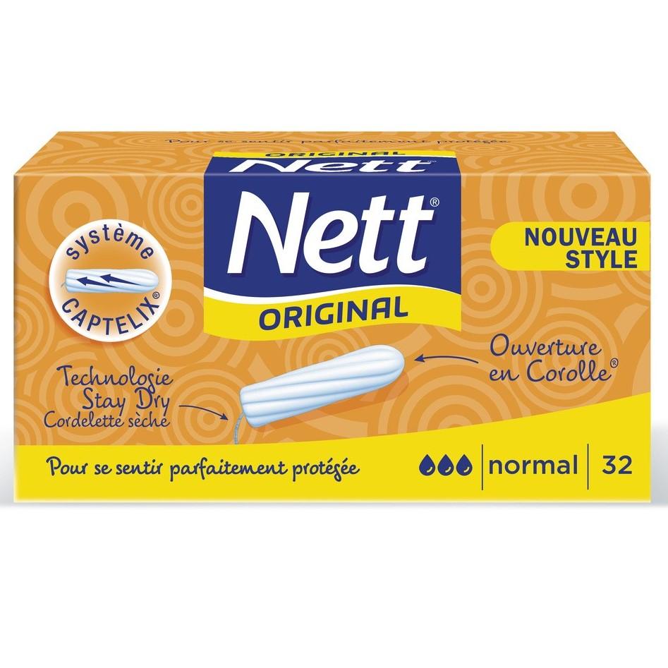 NETT Original Digital Tampons Normal Box of 32