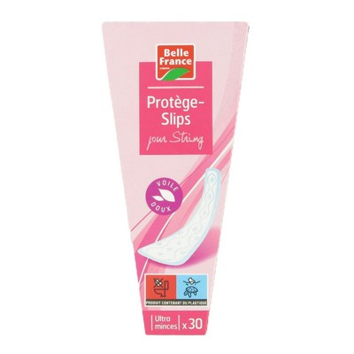 BELLE FRANCE Protège slip String x30