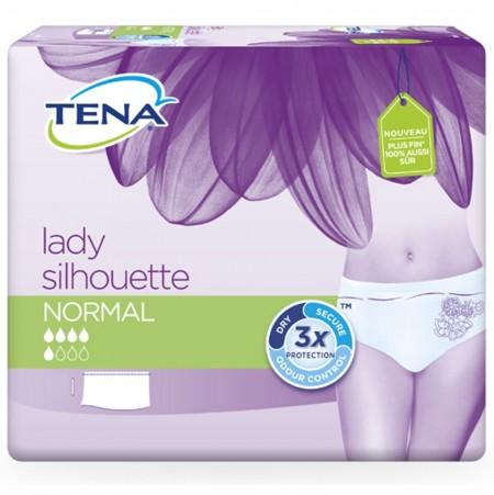 Sous-vêtements TENA Silhouette Plus Taille Basse Blanc M x12