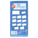 Belle France Envelope 110x220 80g x50 Self-Adhesive Pre-Scored NF Environment
