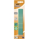 BIC Evolution Original Crayons à Papier - HB, Blister de 4