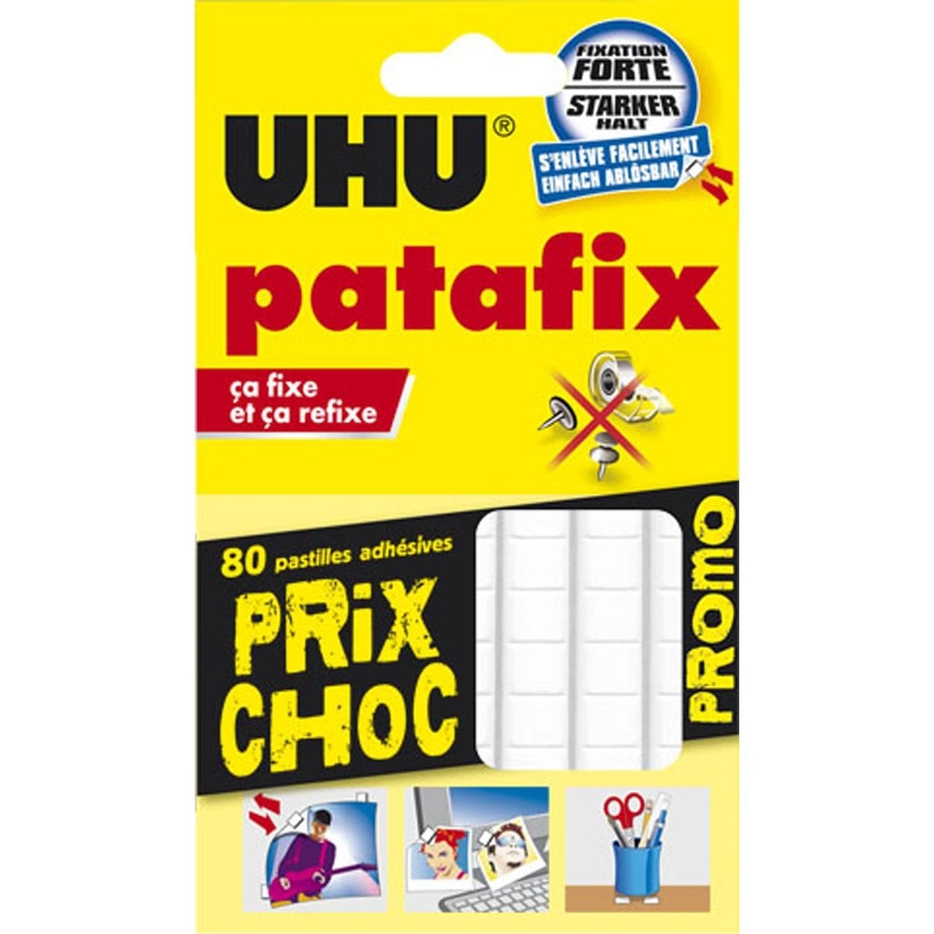 Patafix White Value Pack 80 Pads