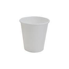 50 White Cups 10cl
