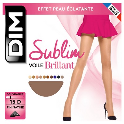 Sublime Sheer Shiny Tights in Gazelle