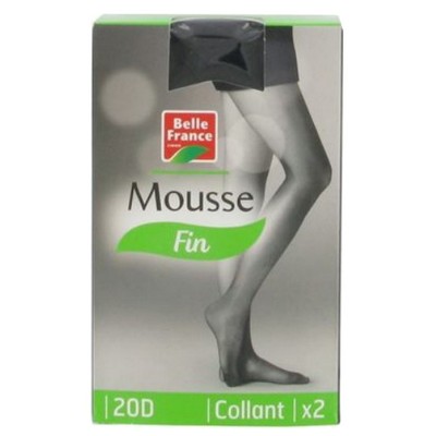 COLL MOUSSE 20D BELLE FRANCE NATUREL BF 1/2S