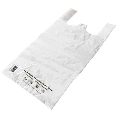 White Tote Bag 25L 50µ