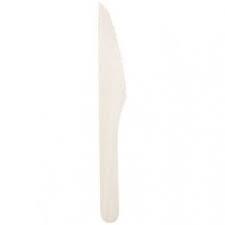 Set of 10 Wooden Knives – 16.5 cm