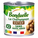 Le champignon entier Bonduelle Sans sulfite, sans additif 230g