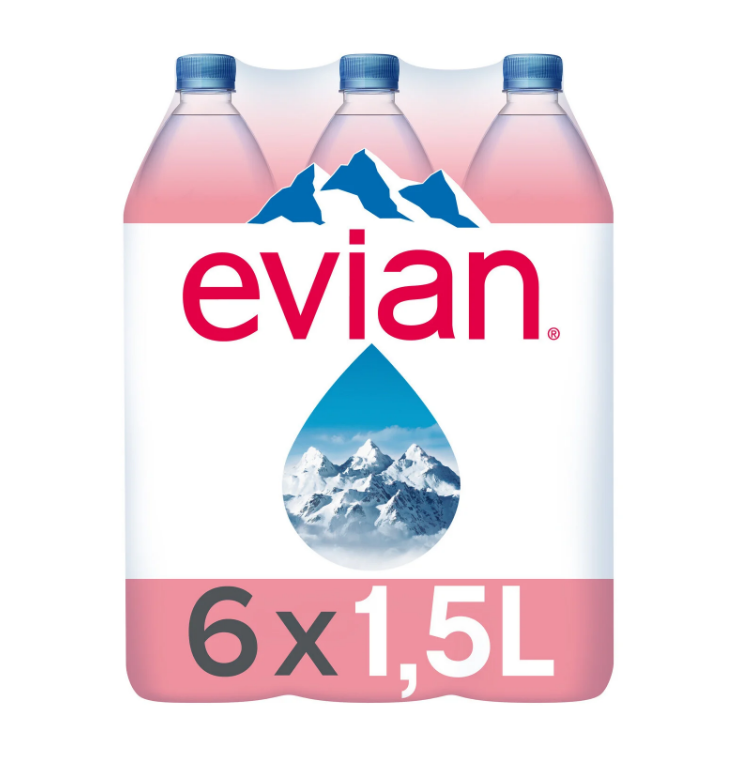 EVIAN 6X1.5L