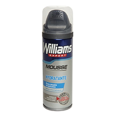 Williams Mousse à Raser Homme Hydratant 200ml