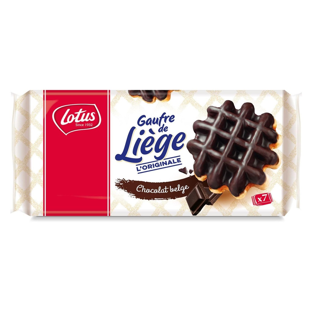 LOTUS Gaufre de Liège Chocolat 363g (7x1p)