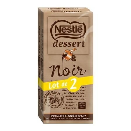 NESTLE DESSERT Noir 2X205g