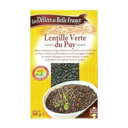 LENTILLE VERTE DU PUY AOP DBF ETUI 500 G