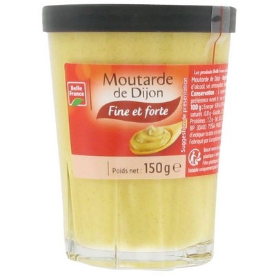 Dijon Mustard Belle France Fun Glass 150g