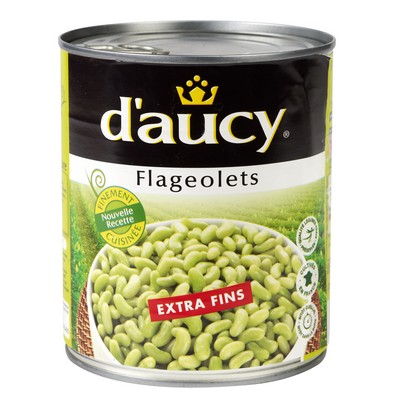 530g Extra Fine Flageolets d’Aucy