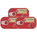 SARDINE A LA TOMATE BF BOITE 3 X 1/10 OF 207 G