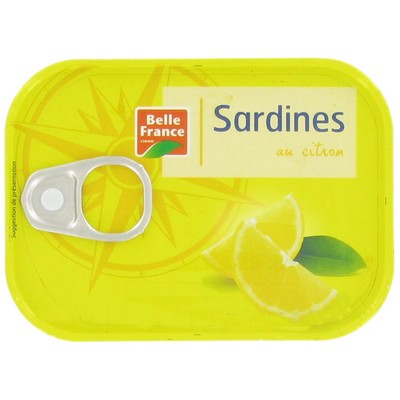 Belle France Lemon Sardines Can 135g