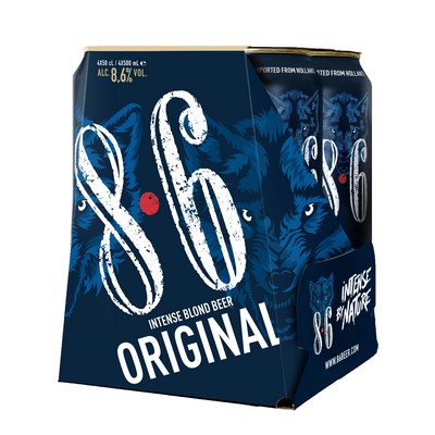 8.6 ORIGINAL Can Pack 4x50cl (8.6%)