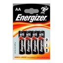 Energizer Power Alkaline Batteries AA/LR6, Pack of 4