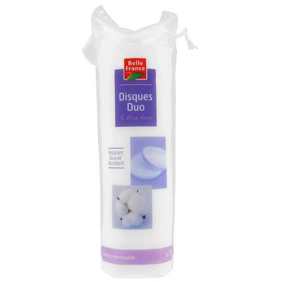 Coton disque DUO extra doux x70 BF Sachet