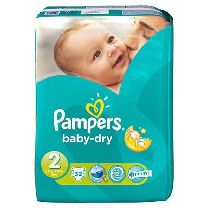 Baby Dry Carry Diapers T5 11/16KG X26