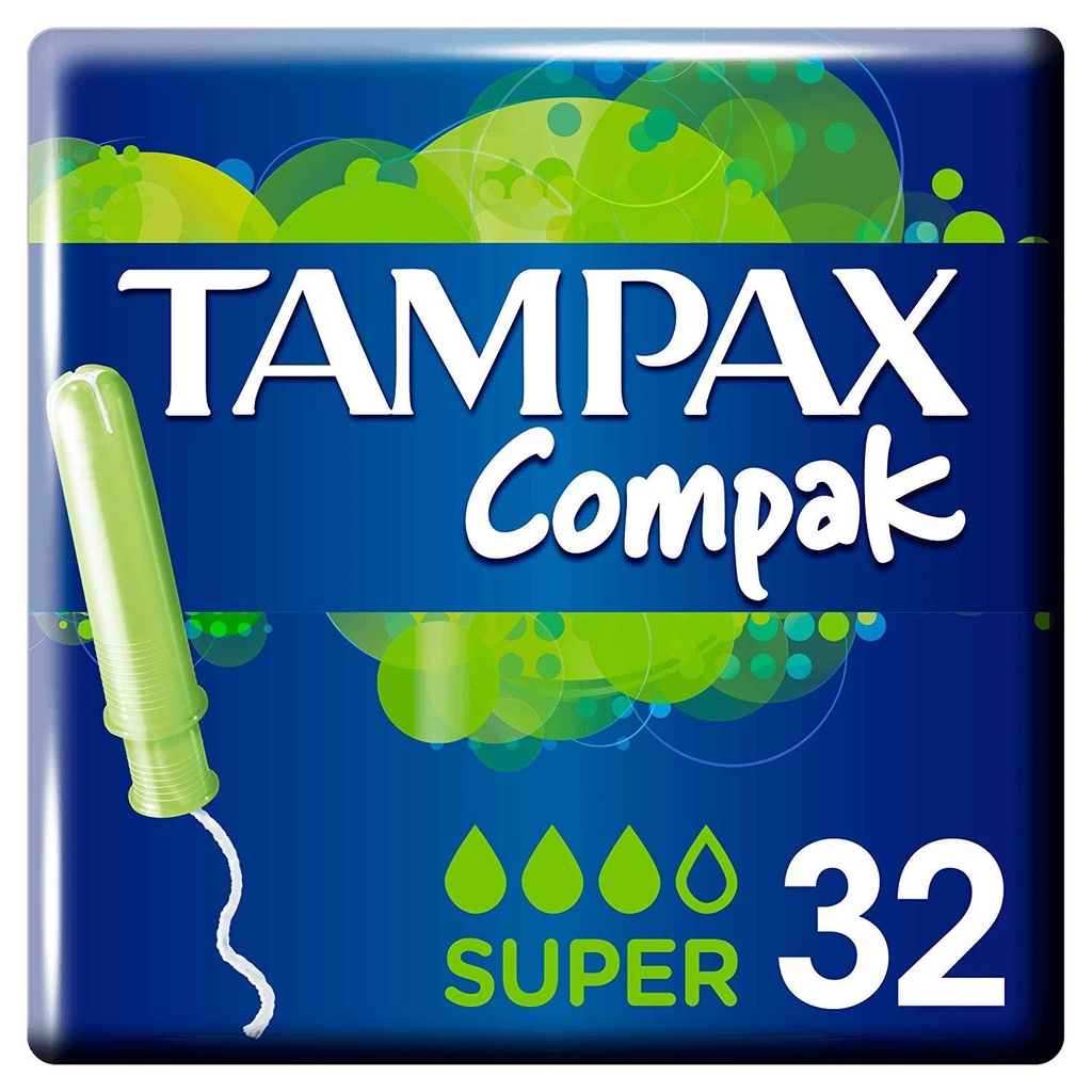 TAMPAX COMPACK SUPER+ X24