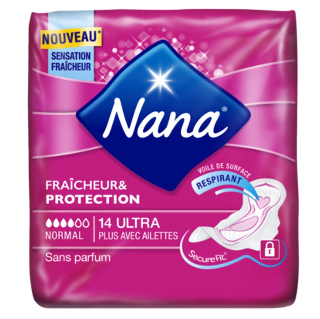 Nana Ultra Regular Plus Pads x14