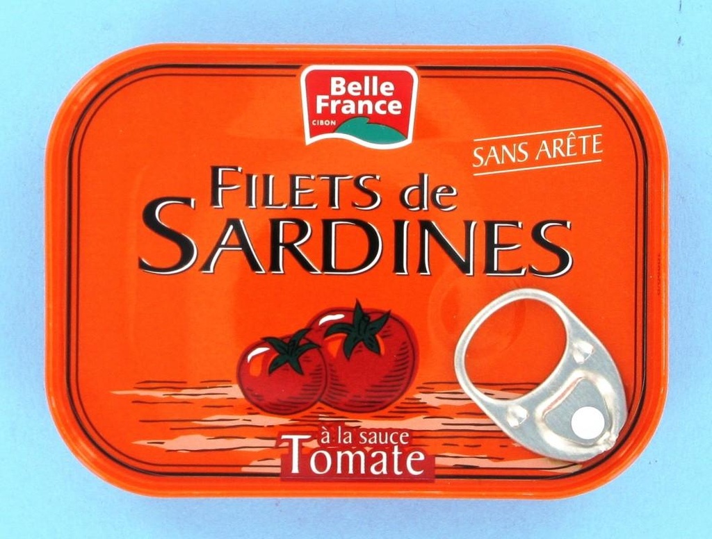 Sardine Fillets in Tomato Sauce Belle France 100g