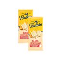 WHITE CHOCOLATE BAR 95G POULAIN