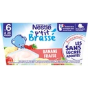 STRAWBERRY BANANA PETIT BRASSE YOGURT 4X90