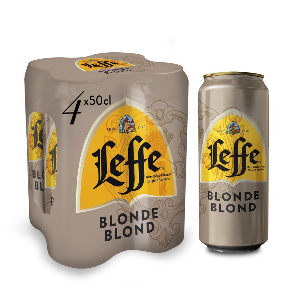 Bière Leffe Blonde 4x50cl