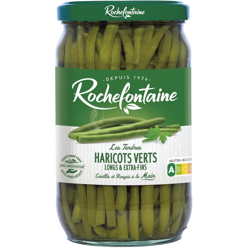 ROCHEFONTAINE Extra-Fine Green Beans Hand-Picked and Hand-Packed 720ml