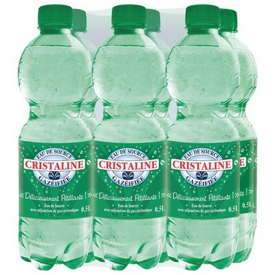 Cristaline Eau de Source Pétillante 6x0,5L